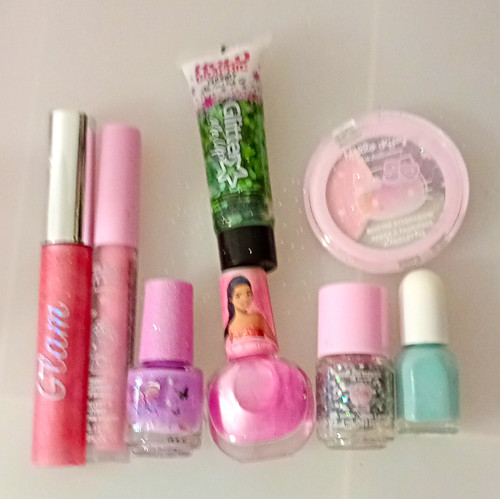 7pc girls makeup set lip - girls,