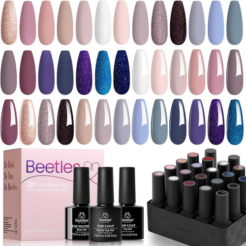 Beetles gel nail polishes 20 - beetles,