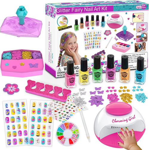Kids nail art kit - kids,