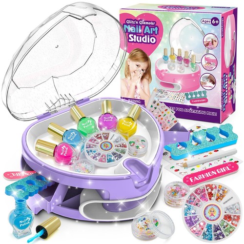 Girls nail art - art, kids