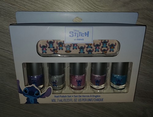 Disney stitch nail - disney, varnish