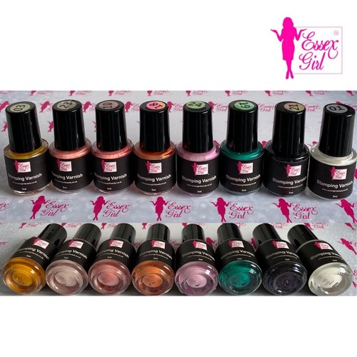 Essex girl nail stamping - girl,