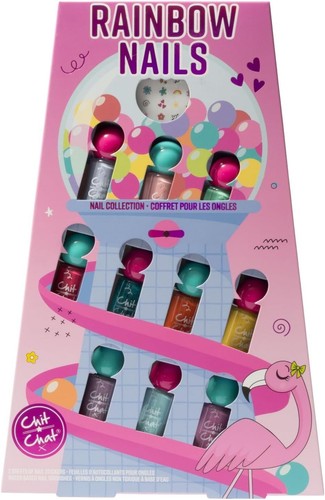 Rainbow nails gift set varnish - rainbow,