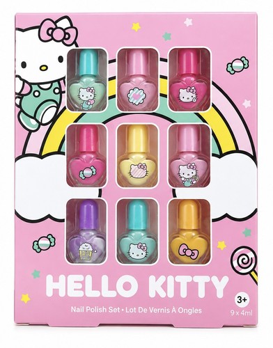 Hello kitty peel able nail - kitty,