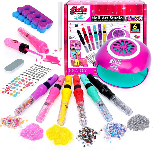Nail art kit for - art, girls: