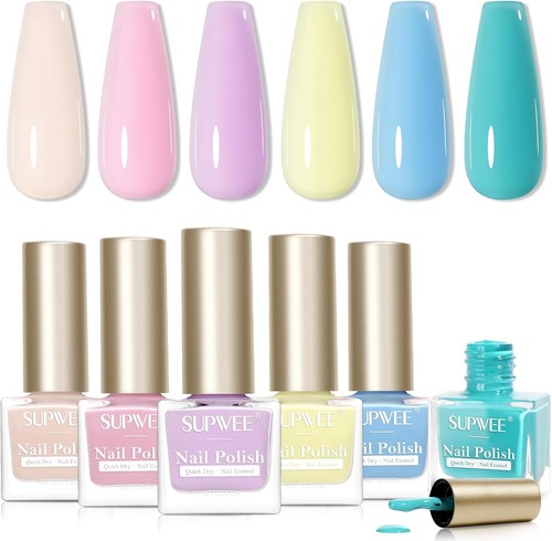 Supwee nail polish colors - 6,