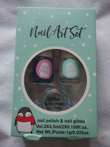 Nail polish set art glitter - polish,