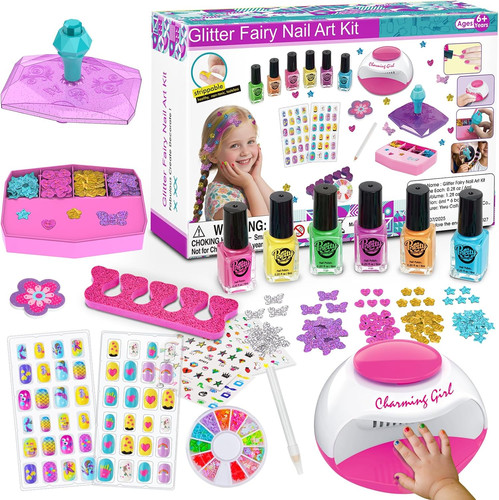 Kids nail art kit for - art, girls