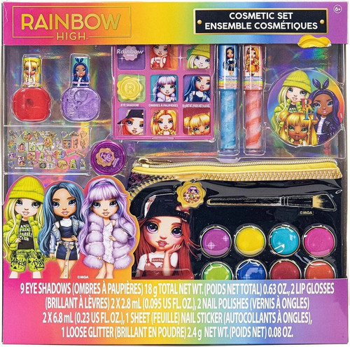 Rainbow high makeup set - rainbow,