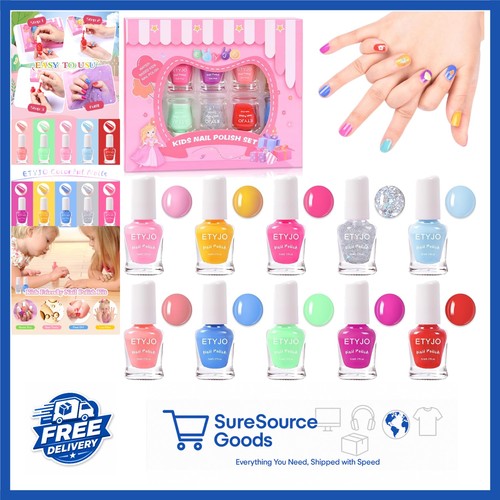 Multicoloured nail polish - nail, set