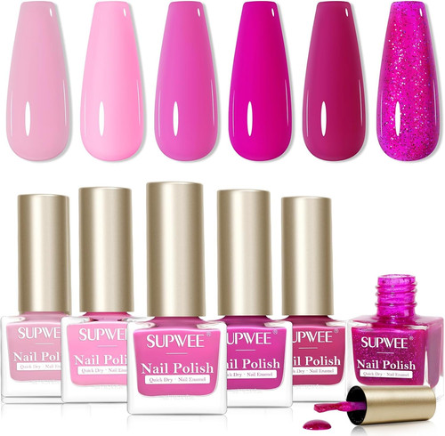 Nail polish set colors - polish,