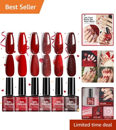 6pcs quick dry shimmery - 6pcs,