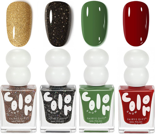 Christmas nail polish - christmas,
