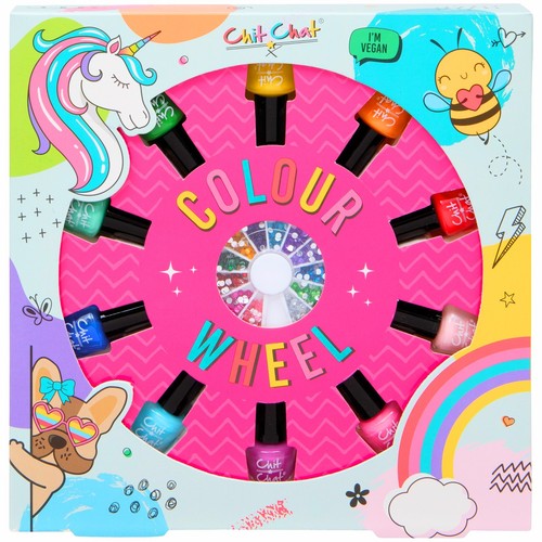 Girls rainbow nail - nail, varnish